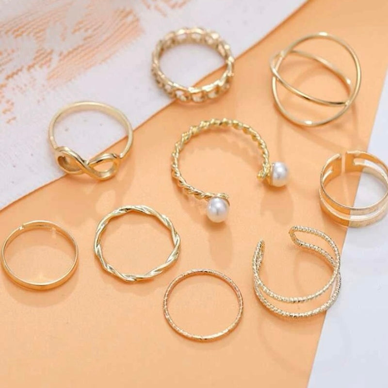 Pearl Stackable Rings