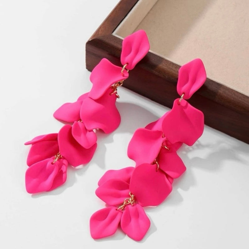 Pink Petals Earrings
