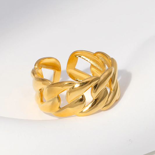 Braided Golden Ring