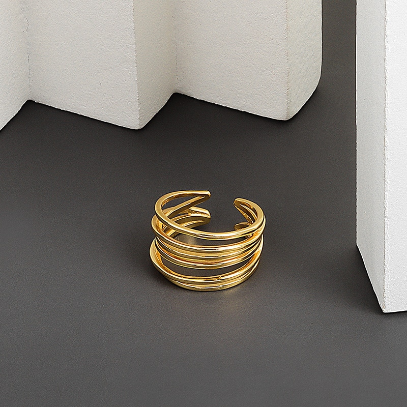 Multilayered Golden Ring